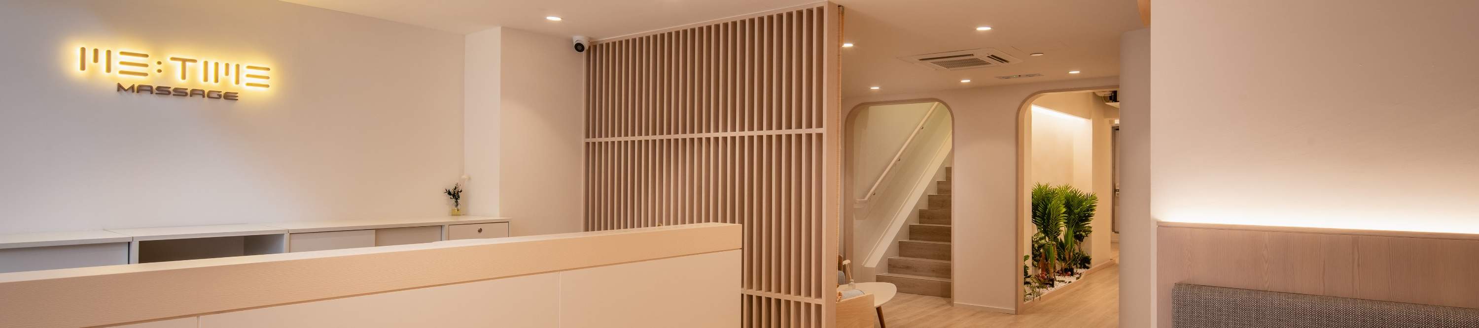 Me Time Massage, cửa hàng massage 2 tầng lớn, Đồng La Loan, causeway bay, hk spa. hk massage